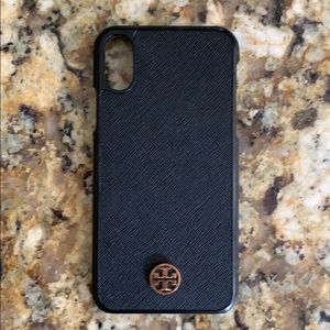 Tory Burch Robinson hard shell i phone XS case